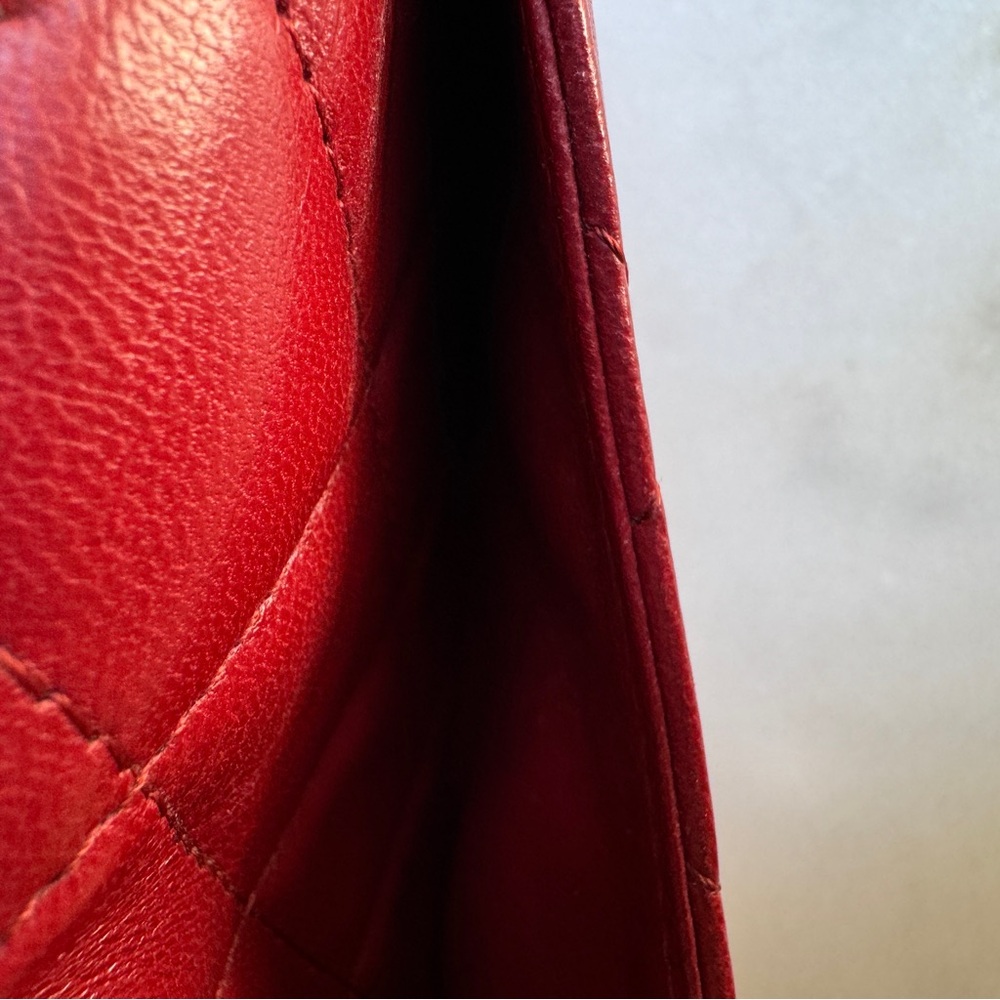 SOLD Chanel Quilted Lambskin Long Wallet - Picture 8 of 16